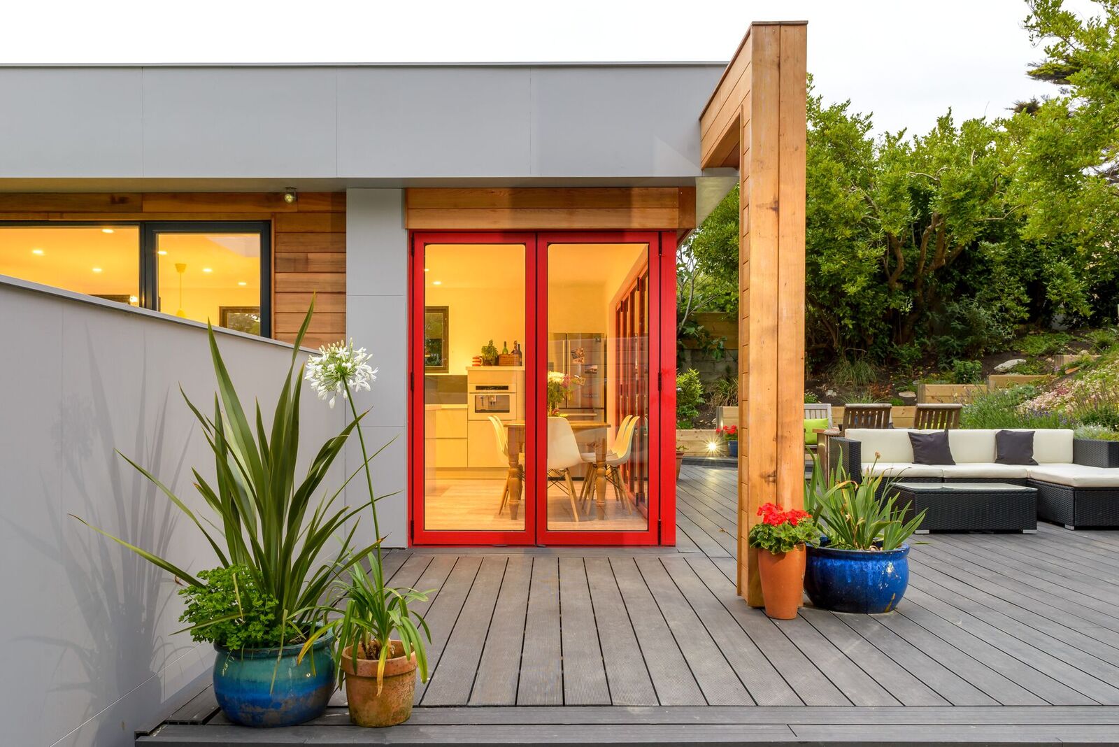 coloured aluminium windows