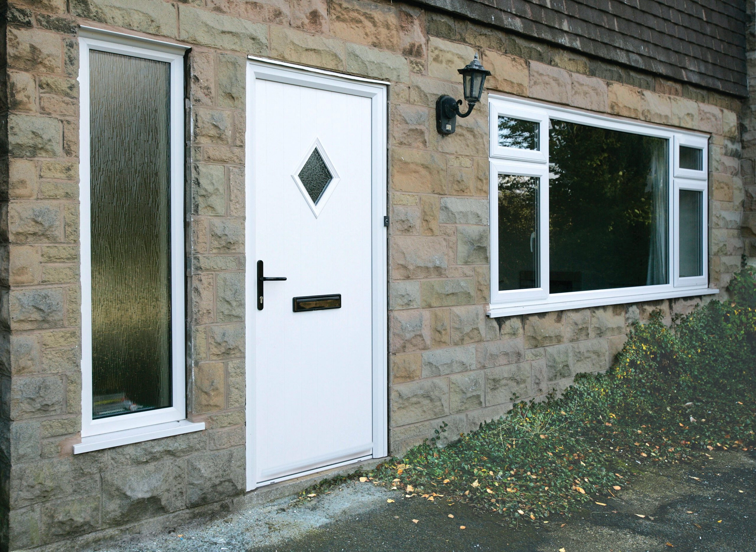 front door: Diamond door from the Door Stop Cottage range.